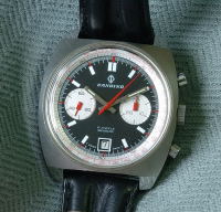 Candino chronograph 1970's Valjoux 7734